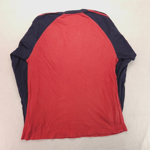 Adidas Cleveland Cavaliers Graphic Long Sleeve Basketball Shirt Mens Size L Red - Picture 9 of 9